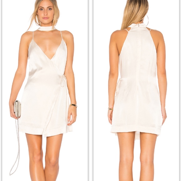 NWOT Endless Rose Satin Slip Dress - Picture 2 of 8